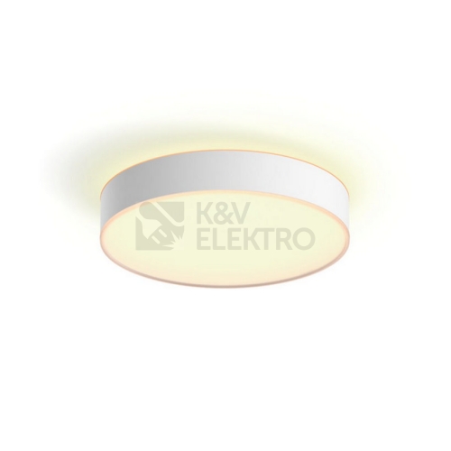  Bluetooth LED stropní svítidlo Philips Hue Enrave M 41159/31/P6 bílá 19,2W 2200-6500K s dálkovým ovladačem