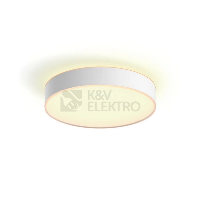 Obrázek produktu Bluetooth LED stropní svítidlo Philips Hue Enrave M 41159/31/P6 bílá 19,2W 2200-6500K s dálkovým ovladačem 0