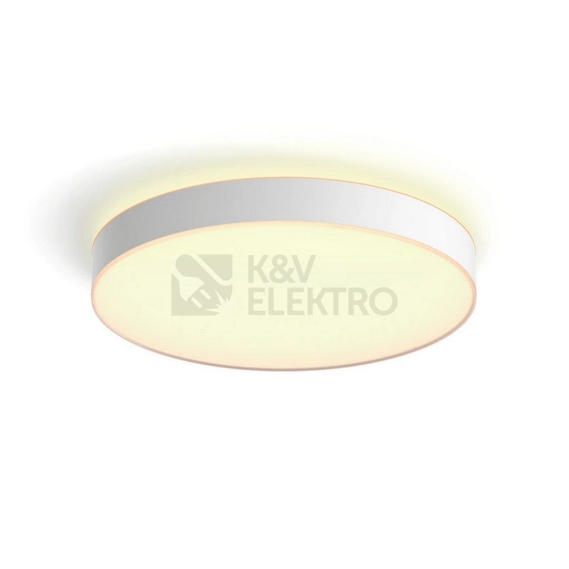 Obrázek produktu Bluetooth LED stropní svítidlo Philips Hue Enrave XL 41161/31/P6 bílá 48W 2200-6500K s dálkovým ovladačem 0