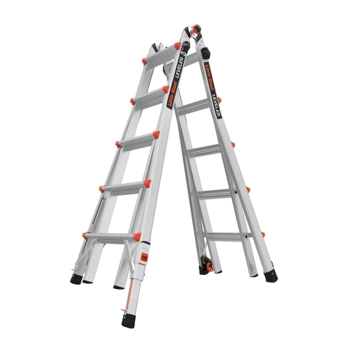 Teleskopický kloubový žebřík/štafle 4x5 příček Little Giant LEVELER M22 16522EN-801