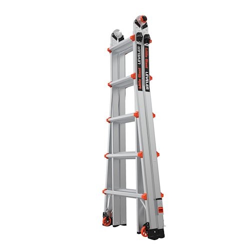 Teleskopický kloubový žebřík/štafle 4×5 příček Little Giant LEVELER M22 16522EN-801