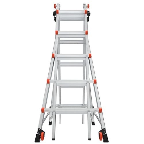 Teleskopický kloubový žebřík/štafle 4x5 příček Little Giant LEVELER M22 16522EN-801 (obrázek 10)