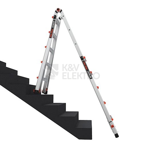 Obrázek produktu  Teleskopický kloubový žebřík/štafle 4x5 příček Little Giant LEVELER M22 16522EN-801 3