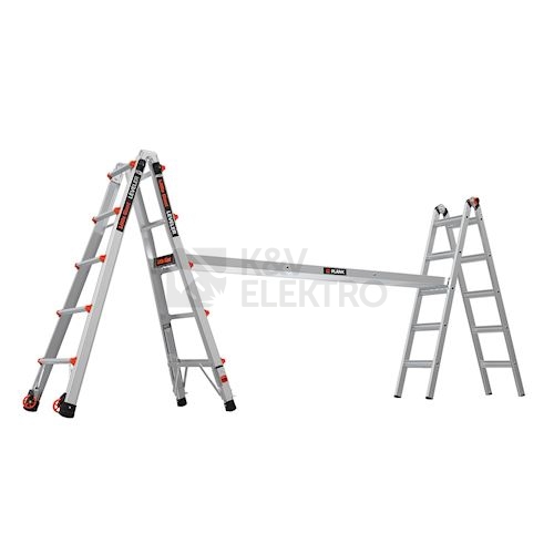 Obrázek produktu  Teleskopický kloubový žebřík/štafle 4x5 příček Little Giant LEVELER M22 16522EN-801 4