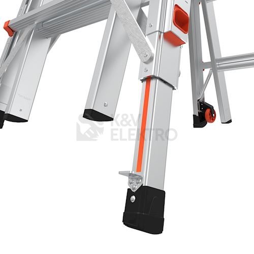 Obrázek produktu  Teleskopický kloubový žebřík/štafle 4x5 příček Little Giant LEVELER M22 16522EN-801 7