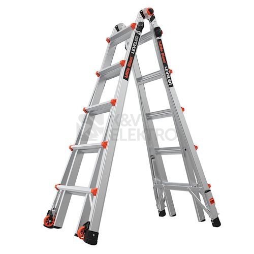 Obrázek produktu  Teleskopický kloubový žebřík/štafle 4x5 příček Little Giant LEVELER M22 16522EN-801 30