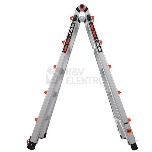 Obrázek produktu  Teleskopický kloubový žebřík/štafle 4x5 příček Little Giant LEVELER M22 16522EN-801 32