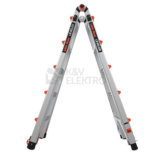 Obrázek produktu  Teleskopický kloubový žebřík/štafle 4x5 příček Little Giant LEVELER M22 16522EN-801 28