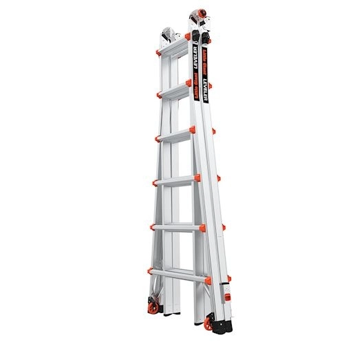 Teleskopický kloubový žebřík/štafle 4x6 příček Little Giant LEVELER M16 16526EN-801 (obrázek 5)