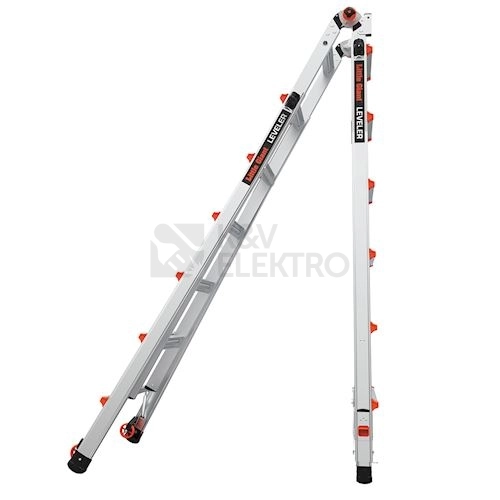 Obrázek produktu Teleskopický kloubový žebřík/štafle 4x6 příček Little Giant LEVELER M16 16526EN-801 1