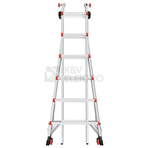 Obrázek produktu  Teleskopický kloubový žebřík/štafle 4x6 příček Little Giant LEVELER M16 16526EN-801 3