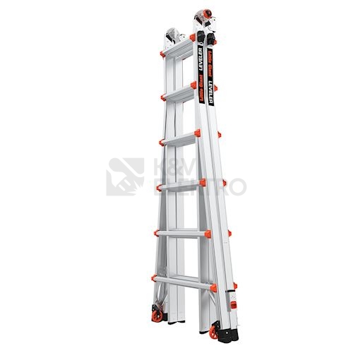 Obrázek produktu  Teleskopický kloubový žebřík/štafle 4x6 příček Little Giant LEVELER M16 16526EN-801 4