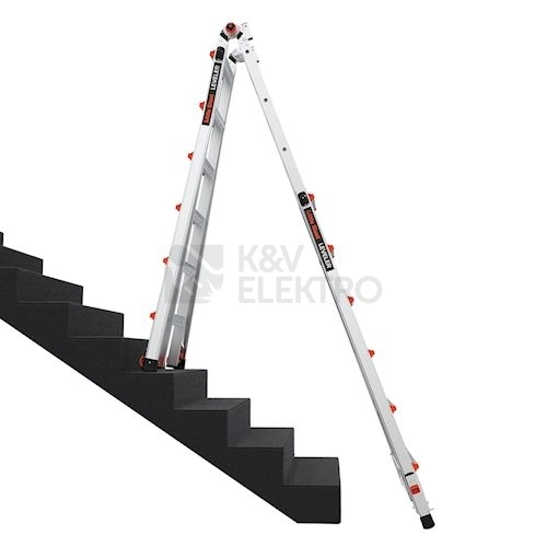 Obrázek produktu Teleskopický kloubový žebřík/štafle 4x6 příček Little Giant LEVELER M16 16526EN-801 6
