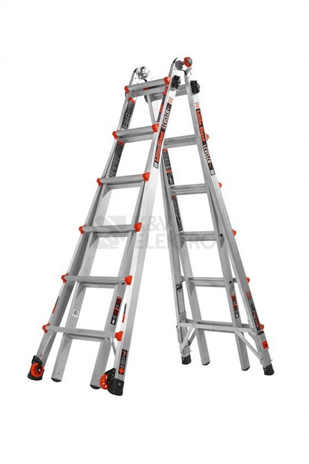Obrázek produktu  Teleskopický kloubový žebřík/štafle 4x6 příček Little Giant LEVELER M16 16526EN-801 21