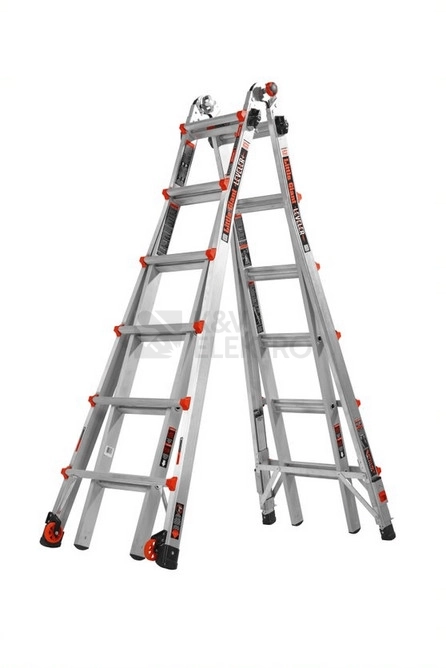 Obrázek produktu Teleskopický kloubový žebřík/štafle 4x6 příček Little Giant LEVELER M16 16526EN-801 21
