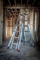 Obrázek produktu Teleskopický kloubový žebřík/štafle 4x6 příček Little Giant LEVELER M16 16526EN-801 28