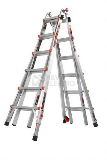 Obrázek produktu  Teleskopický kloubový žebřík/štafle 4x6 příček Little Giant LEVELER M16 16526EN-801 16