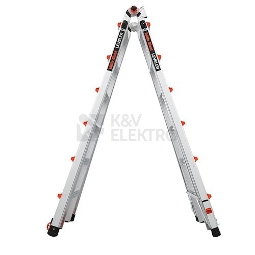 Obrázek produktu Teleskopický kloubový žebřík/štafle 4x6 příček Little Giant LEVELER M16 16526EN-801 36