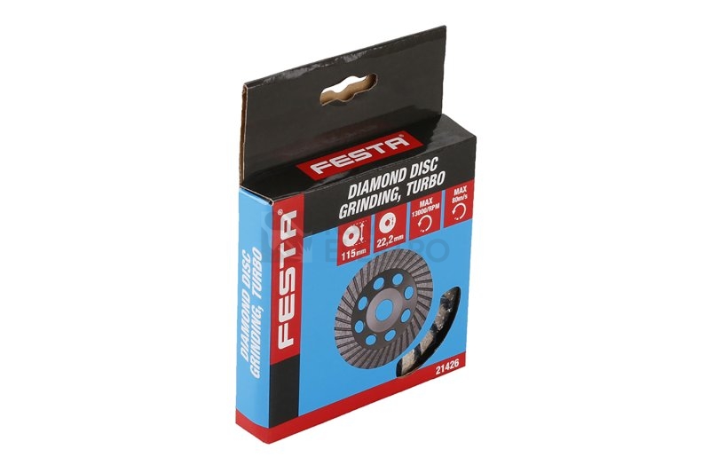 Obrázek produktu Kotouč diamantový brusný FESTA TURBO 115x22,2mm 21426 1