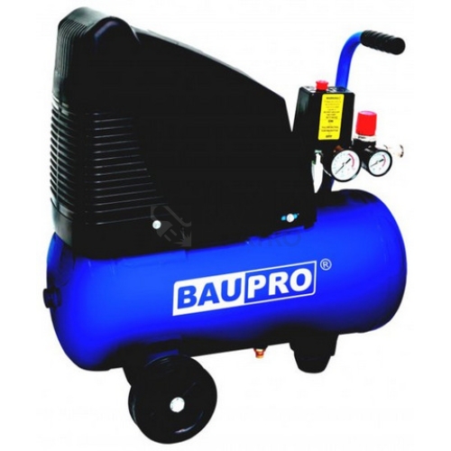  Kompresor bezolejový 1,1kW 24l BAUPRO 1525 35361