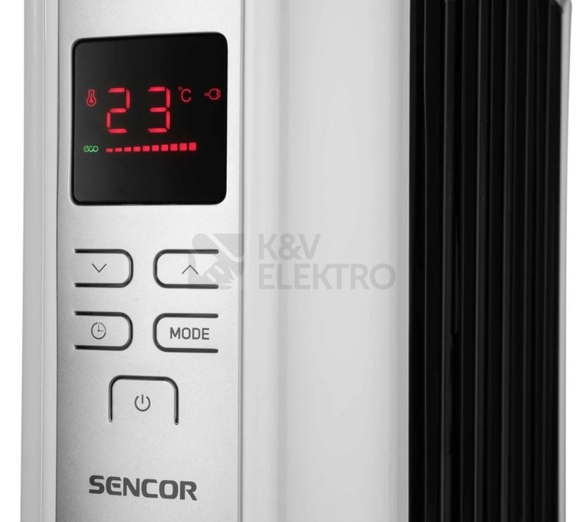 Obrázek produktu  Olejový radiátor SENCOR SOH 8112WH 1000/1500/2500W 2