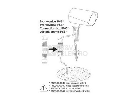 Obrázek produktu Zahradní zapichovací LED svítidlo OKO EVO Panlux PN42100053 3