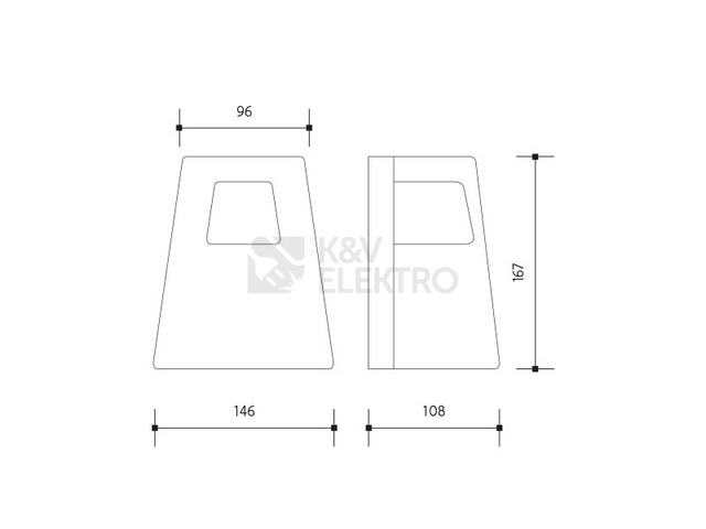 Obrázek produktu Venkovní nástěnné LED svítidlo RONDA GU10 antracit PN42108001 4