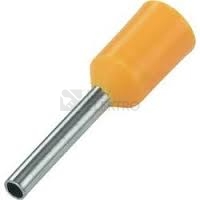 Obrázek produktu Lisovací dutinky oranžové DI 0,5-8 průřez 0,5mm2 délka 8mm (500ks) 0