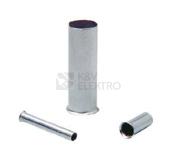 Obrázek produktu Lisovací dutinky DN 10-12 průřez 10mm2 délka 12mm (250ks) 0