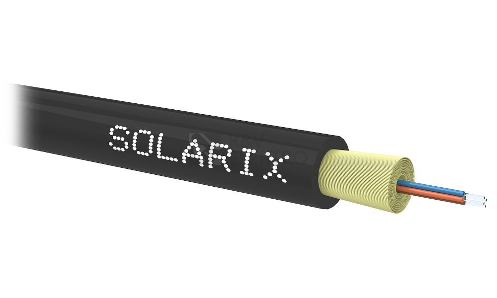Obrázek produktu Optický kabel Solarix DROP1000 4 vlákna 9/125 SXKO-DROP-4-OS-LSOH 0