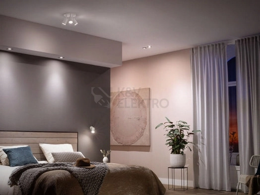 Obrázek produktu LED žárovka GU10 Philips Hue 3ks 4,2W (50W) White Ambiance (2200-6500K) stmívatelná 2