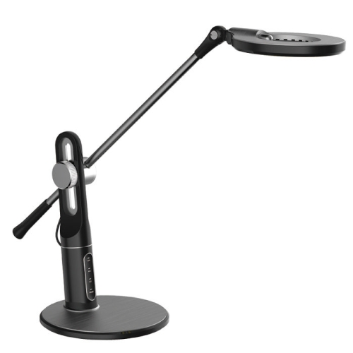 Levně LED stolní lampa Ecolite ALEX LBL1225-CR 10W 3000-6000K černá