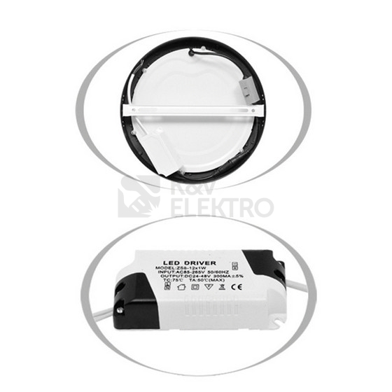 Obrázek produktu LED svítidlo Ecolite LADA LED-CSL-CCT/25W/CR 25W 3000/4000/6000K 2