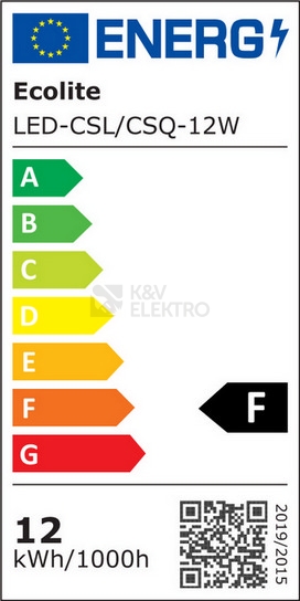 Obrázek produktu LED svítidlo Ecolite RAFA LED-CSQ-CCT/12W/CR 12W 3000/4000/6000K 5