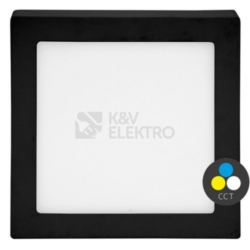 LED svítidlo Ecolite RAFA LED-CSQ-CCT/25W/CR 25W 3000/4000/6000K