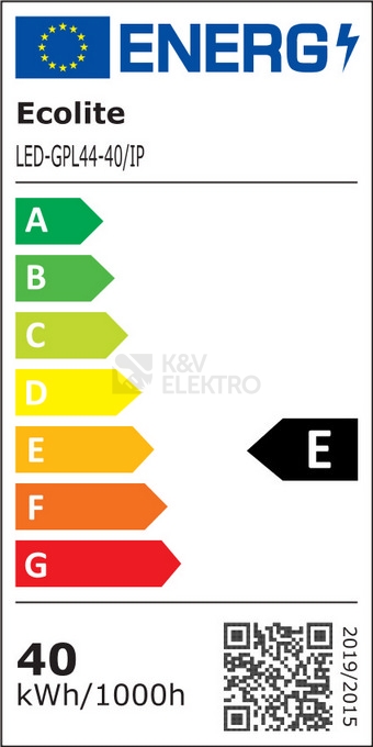 Obrázek produktu LED panel Ecolite ZEUS LED-GPL44-40/BI/IP44 60x60cm 3