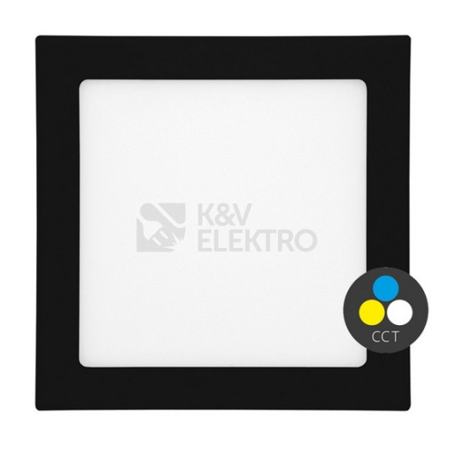 LED podhledové svítidlo Ecolite RAFA LED-WSQ-CCT/18W/CR 18W 3000/4000/6000K