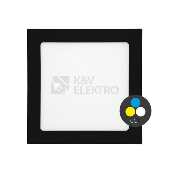Obrázek produktu LED podhledové svítidlo Ecolite RAFA LED-WSQ-CCT/6W/CR 6W 3000/4000/6000K 0