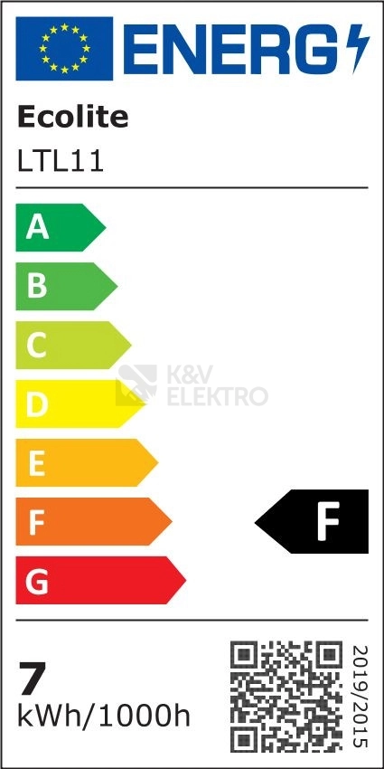 Obrázek produktu LED stojací lampa Ecolite MATYS LTL11-BI 7W stmívací 4000K bílá 3