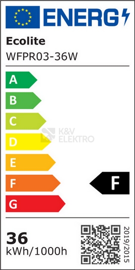 Obrázek produktu Stropní LED svítidlo Ecolite TERA WFPR03-36W 3