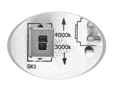 Obrázek produktu Stropní LED svítidlo Ecolite MARTIN WMAT350/HF-25W/CR 3000/4000K černá IP65 s pohybovým čidlem 5
