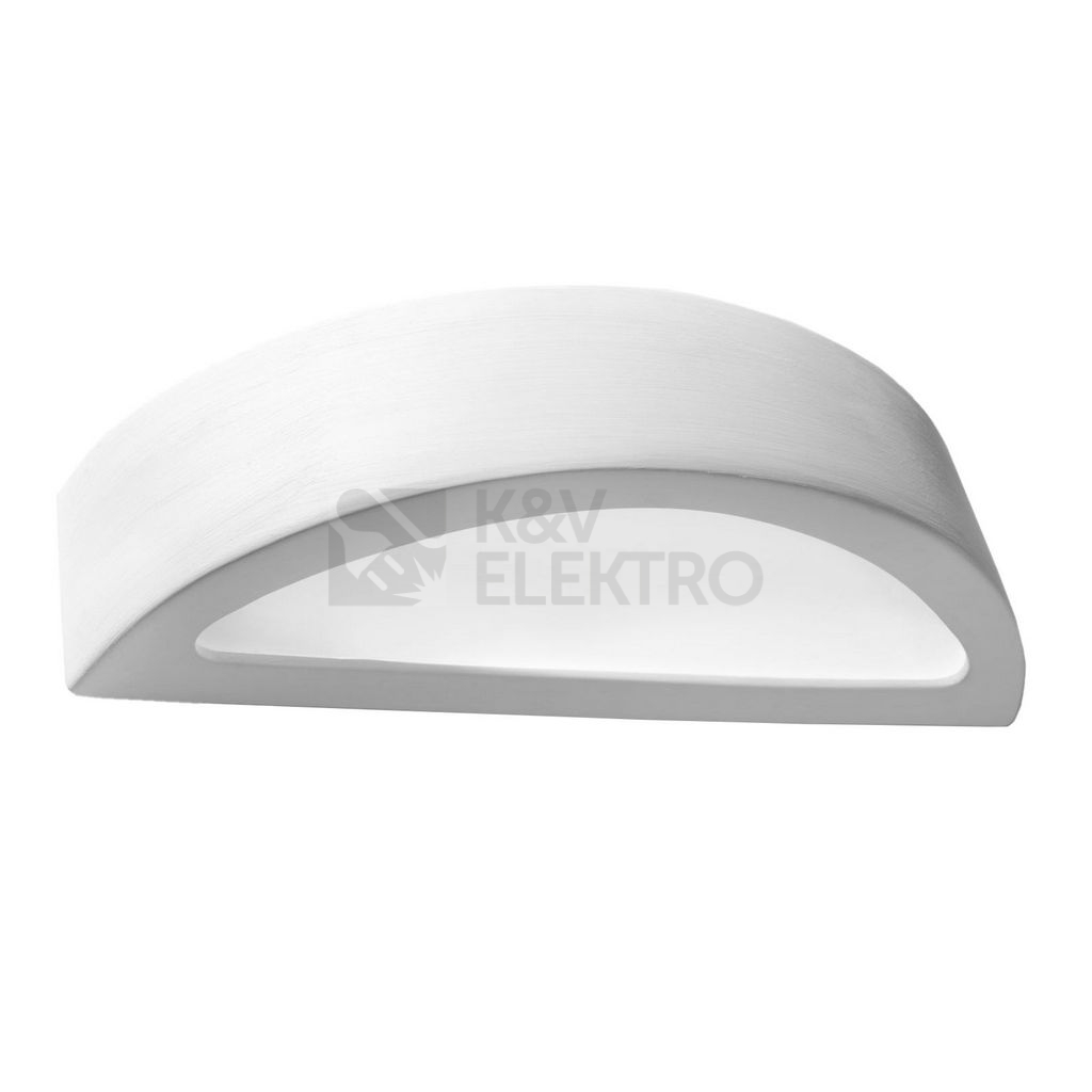 Obrázek produktu Nástěnné keramické svítidlo SOLLUX Atena E27 1x60W bez zdroje SL.0001 bílá 0