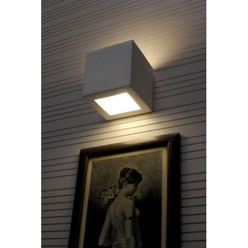 Nástěnné keramické svítidlo SOLLUX Leo E27 1x60W bez zdroje SL.0005 bílá (obrázek 3)