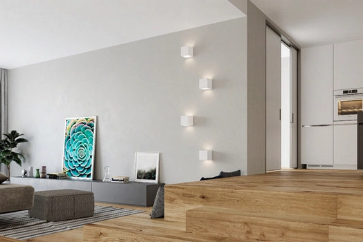Nástěnné keramické svítidlo SOLLUX Leo E27 1x60W bez zdroje SL.0005 bílá (obrázek 6)
