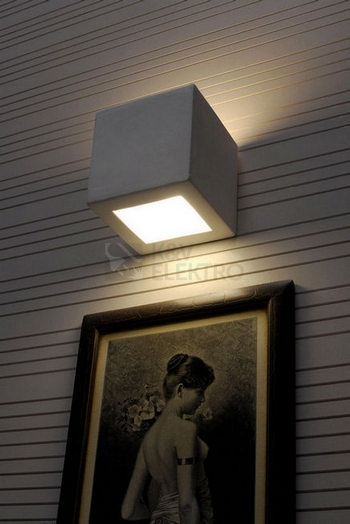 Obrázek produktu Nástěnné keramické svítidlo SOLLUX Leo E27 1x60W bez zdroje SL.0005 bílá 3