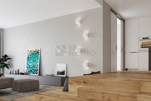 Obrázek produktu Nástěnné keramické svítidlo SOLLUX Leo E27 1x60W bez zdroje SL.0005 bílá 8