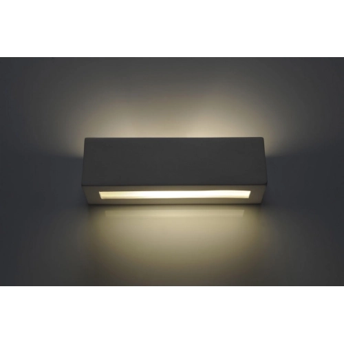 Nástěnné keramické svítidlo SOLLUX Vega E27 1x60W bez zdroje SL.0006 bílá (obrázek 9)