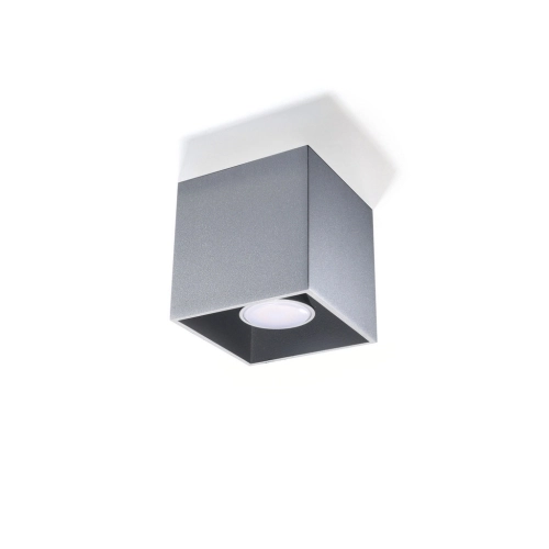 Stropní svítidlo SOLLUX Quad 1 GU10 1x40W bez zdroje SL.0024 šedá (obrázek 5)