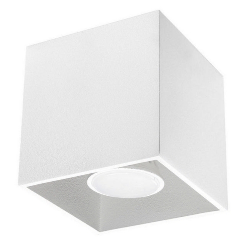 Stropní svítidlo SOLLUX Quad 1 GU10 1x40W bez zdroje SL.0027 bílá