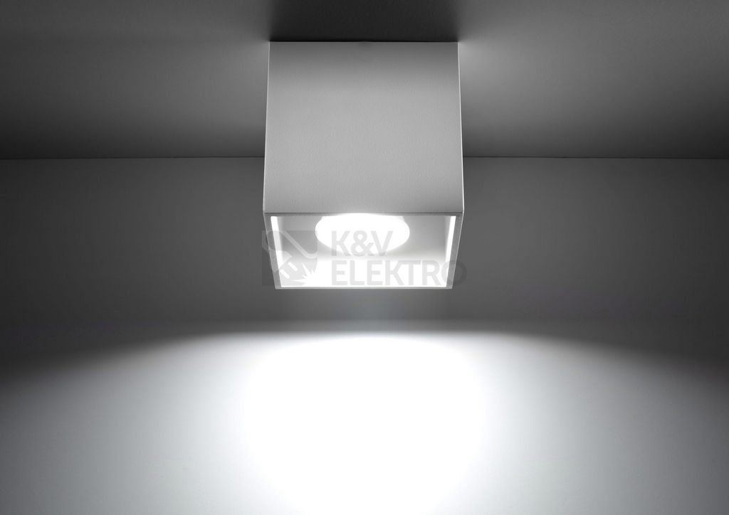 Obrázek produktu Stropní svítidlo SOLLUX Quad 1 GU10 1x40W bez zdroje SL.0027 bílá 2